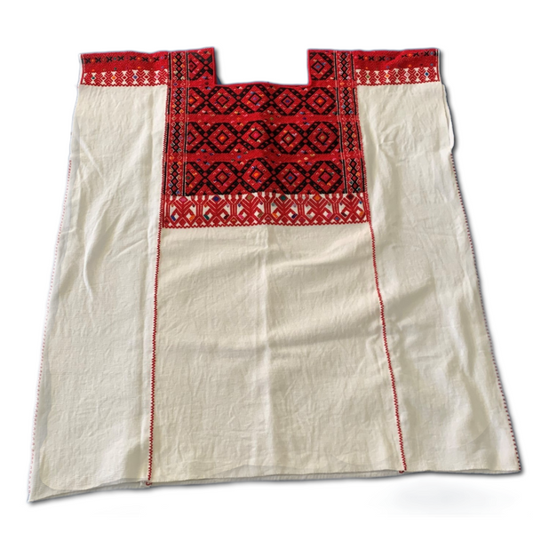 Traditional Cotton Huipil