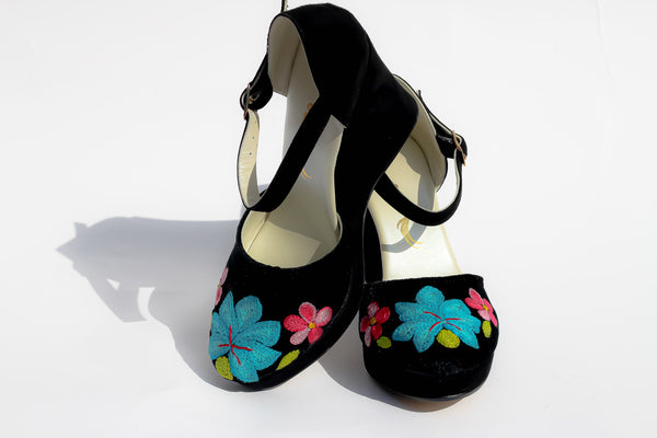 Juchitan Hand Embroidered Espadrilles