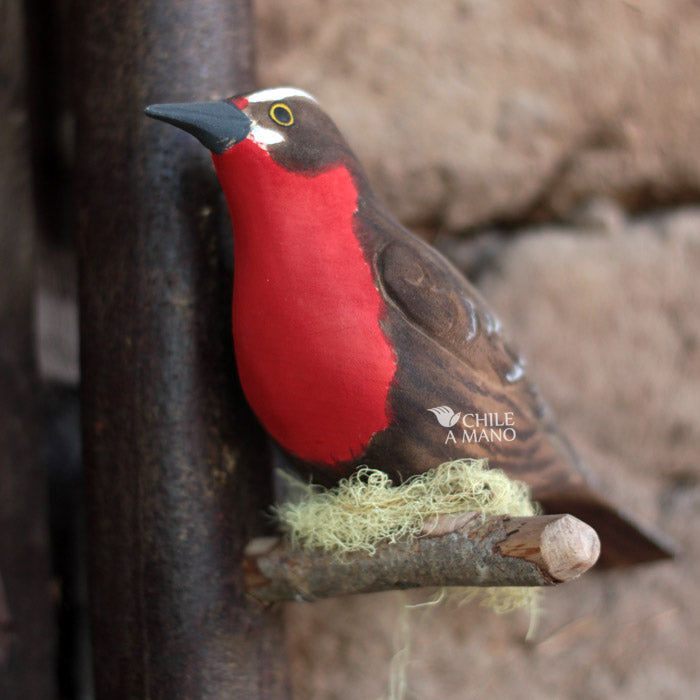 Chilean Birds on a Pedestal - Loica