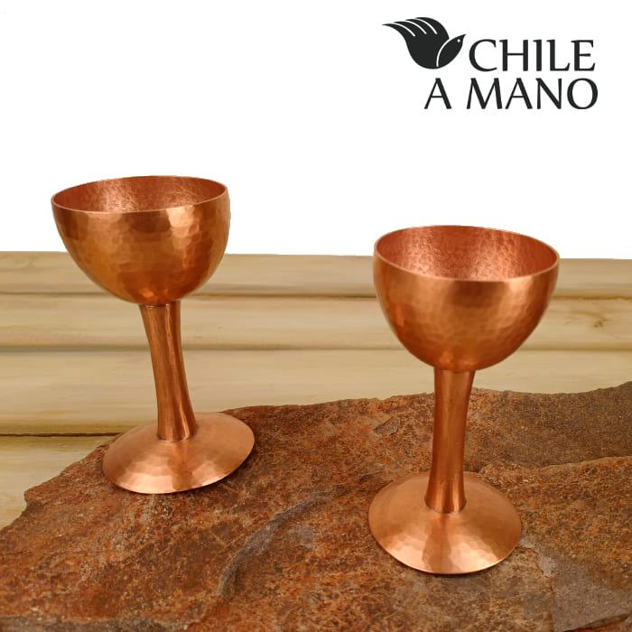 Hammered Licour Copper Cup