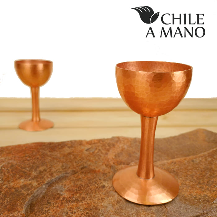 Hammered Licour Copper Cup