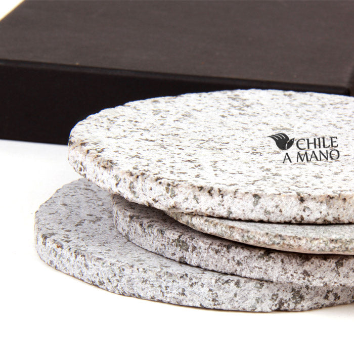 Granite Ice and Coasters Set