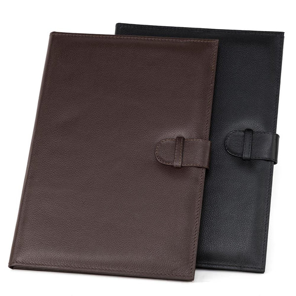 Leather Wallet with Side Flap