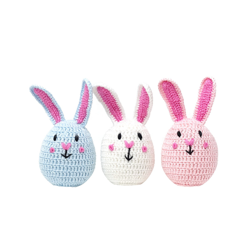 Crochet Bunny Egg Toy