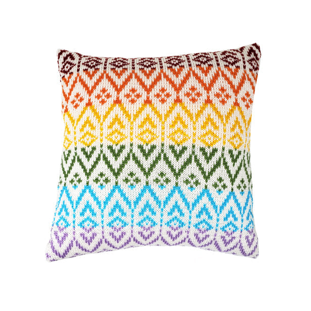 Rainbow Pattern 12" Pillow