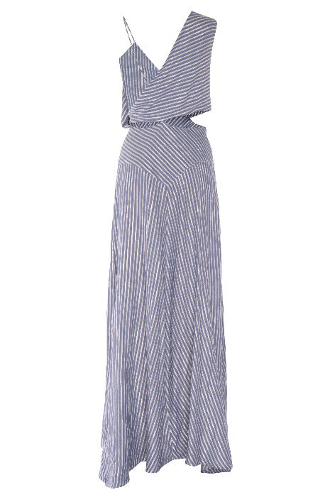 APHRODITE  Stripe Cutout Dress