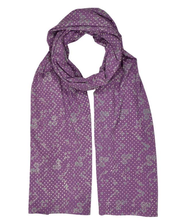 Lavender Dreams Organic Scarf