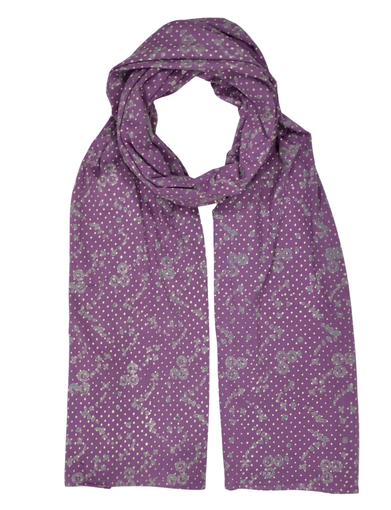 Lavender Dreams Organic Scarf