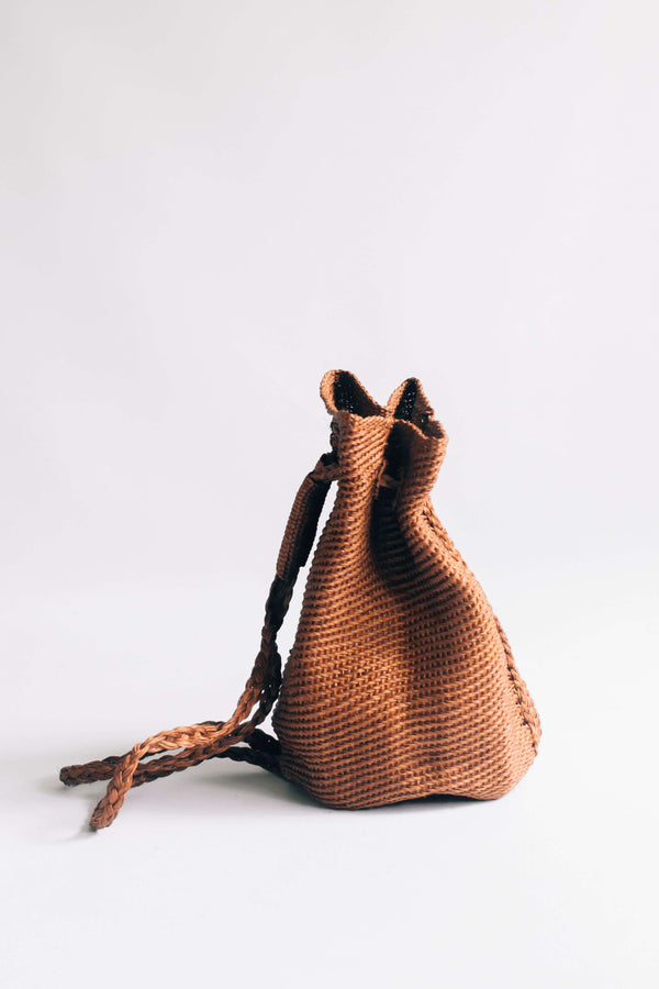Huila Hand Woven in Natural Fiber Backpack