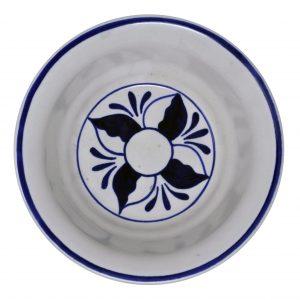 Hand Painted Stoneware Thousand Peaks Soup Bowl