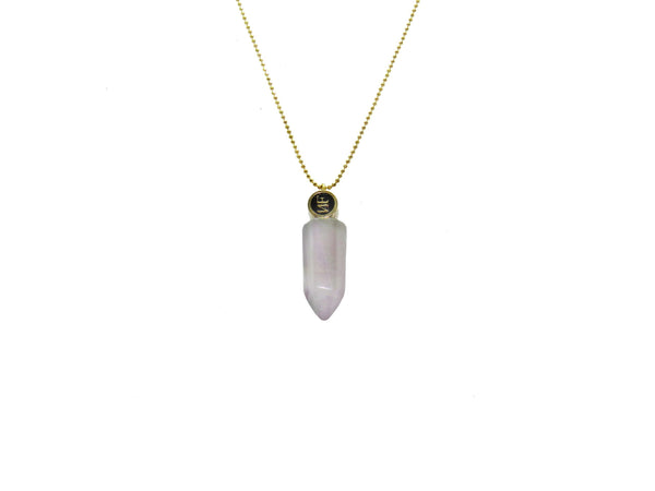 Amethyst Necklace with Mini Isis Cut Pendant