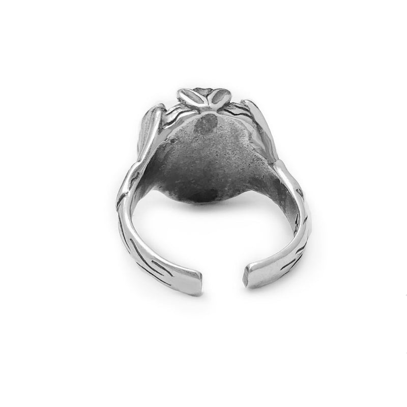 Tulip Silver Ring