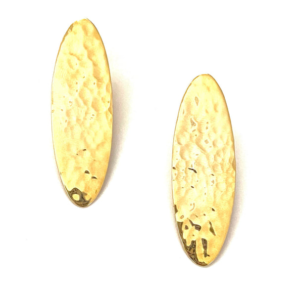 Handmade Designer XL Oval Earrings