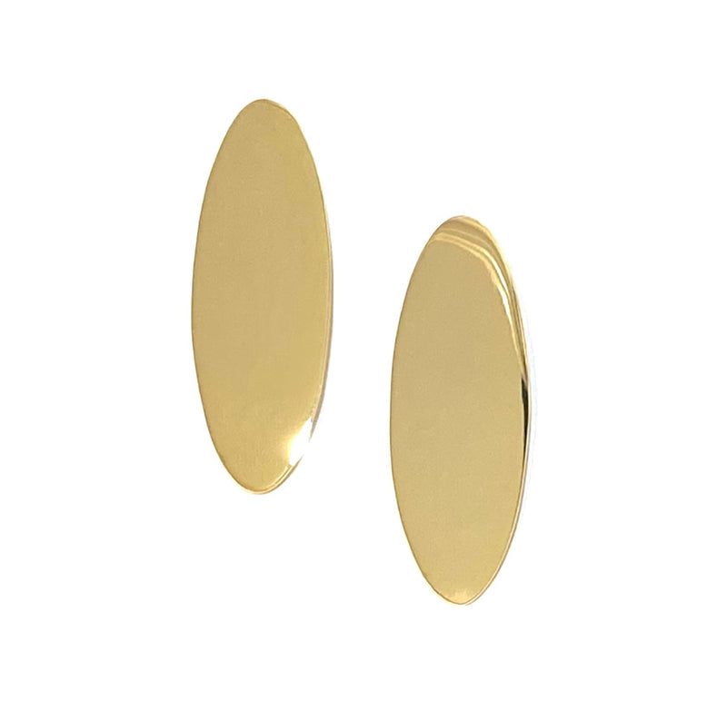 Handmade Designer XL Oval Earrings