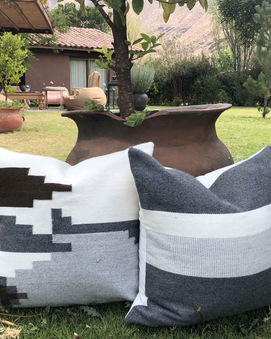 Alpaca Gray in Ivory, Brown and Gray