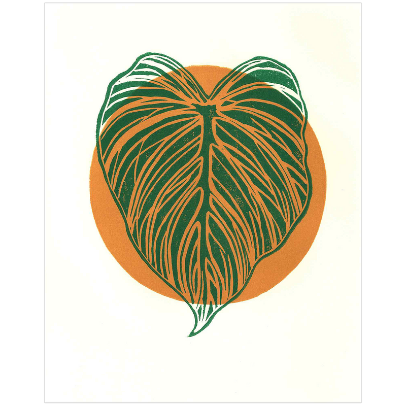 Gloriosum Philodendron Halo Jungle Prints