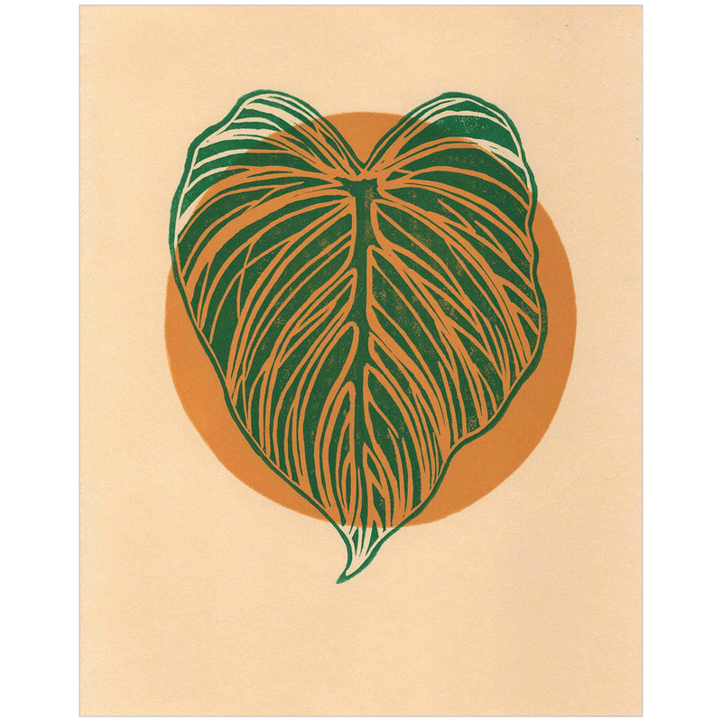 Gloriosum Philodendron Halo Jungle Prints