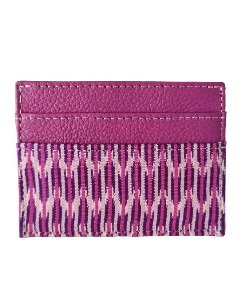 Pink Rebozo Card Holder