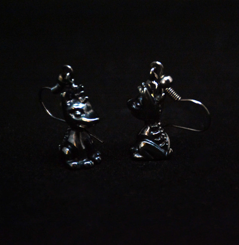 Sterling Silver Xolotl Earrings