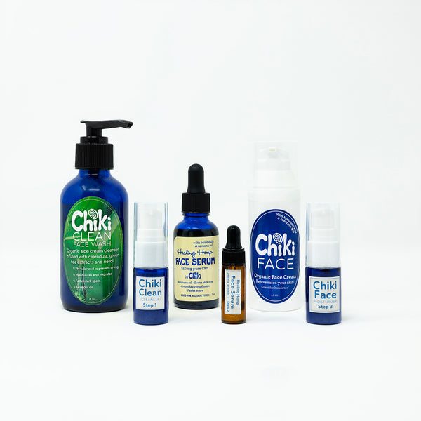 Chiki Radiant Glow Set Skin Care Sample Pack