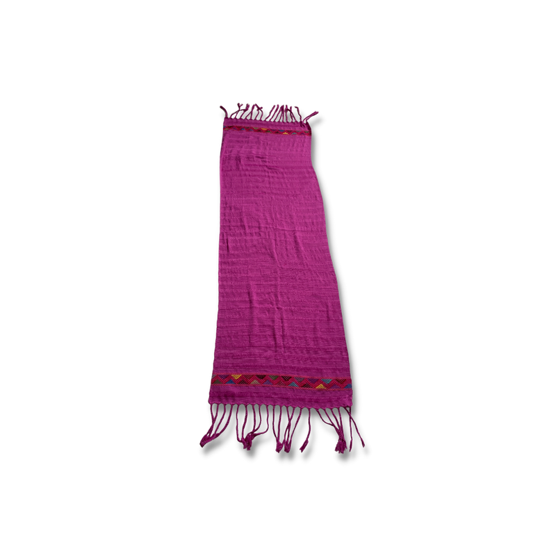 Pink Cotton Brocade Shawl