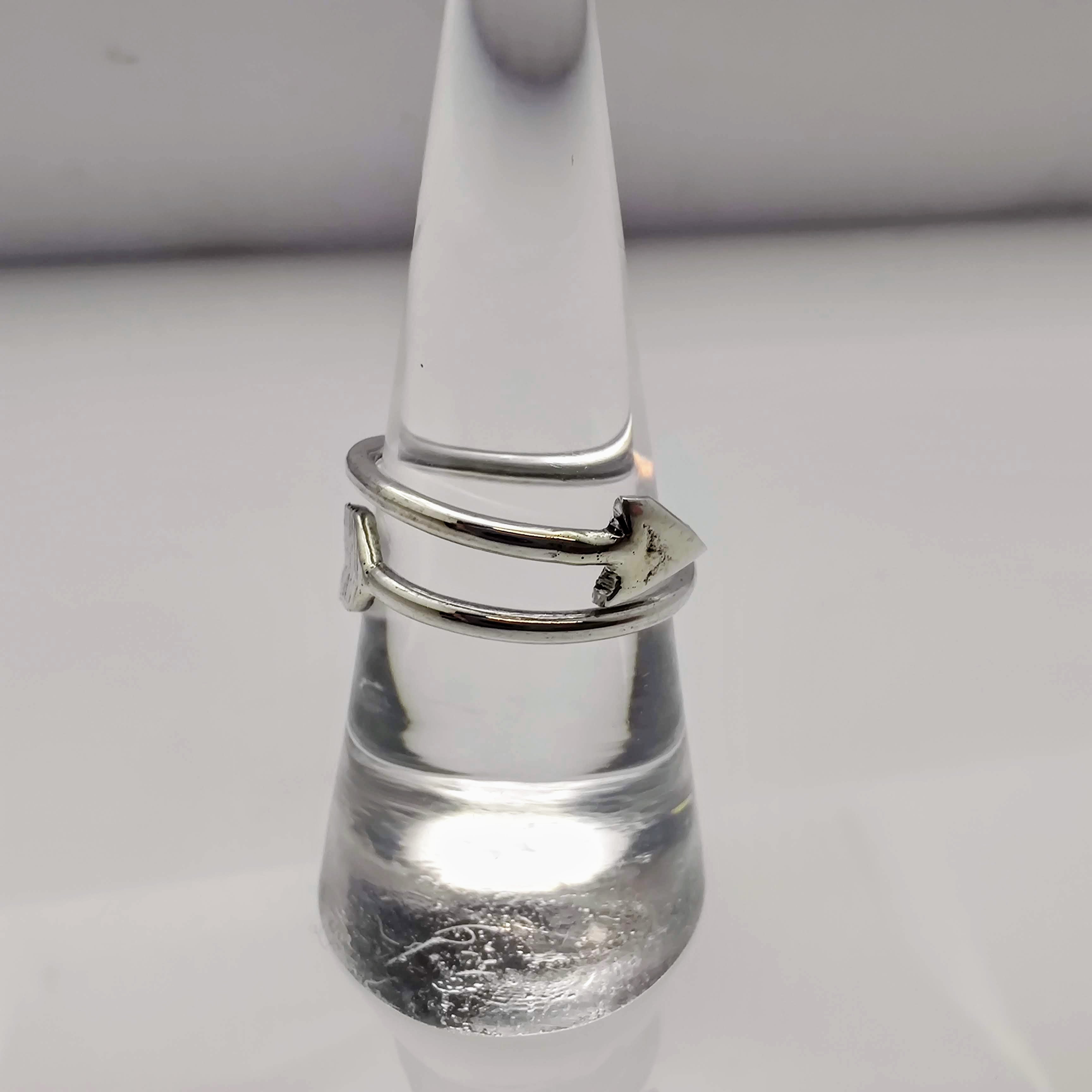 SHE- Handmade- 950 Silver- Arrow Ring