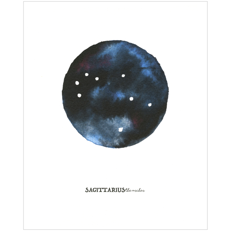 Sagittarius Celestial Print
