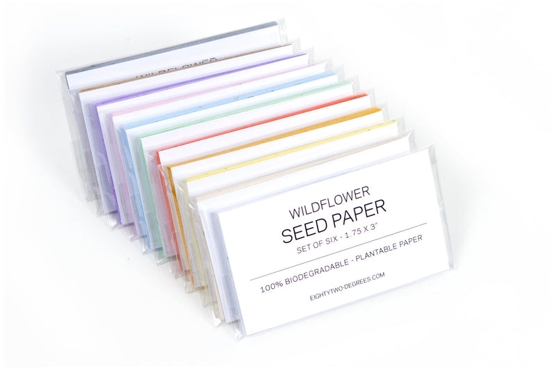 Wildflower Seed Cards - Two Packs