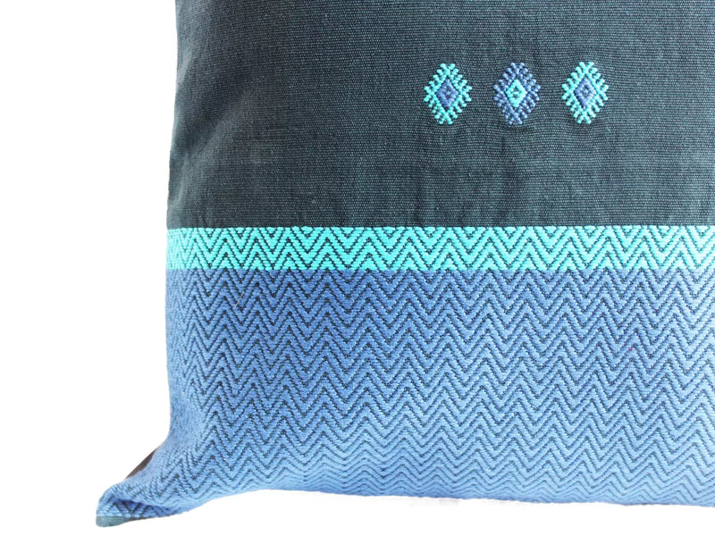 Handwoven and Brocade Sereno Pillow Cover