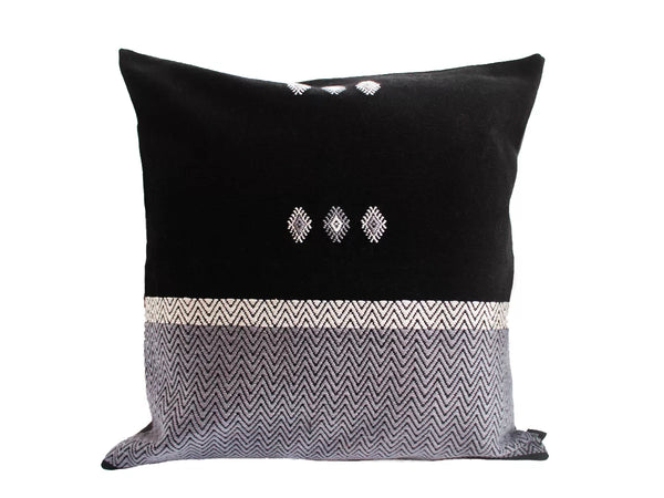 Handwoven and Brocade Sereno Pillow Cover