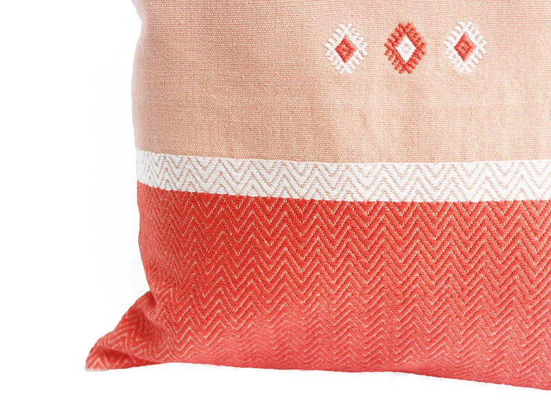 Handwoven and Brocade Sereno Pillow Cover