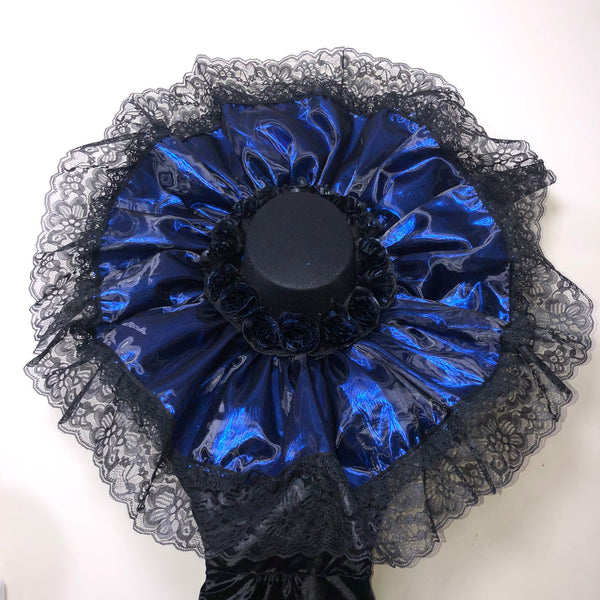 Traditional Catrina Hat in Navy Blue