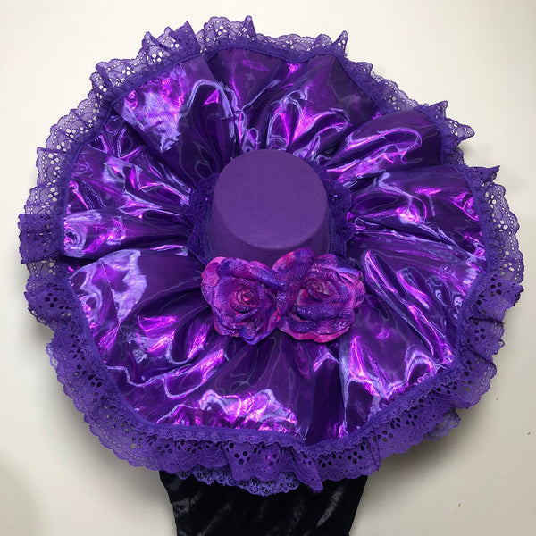 Traditional Catrina Hat in Purple