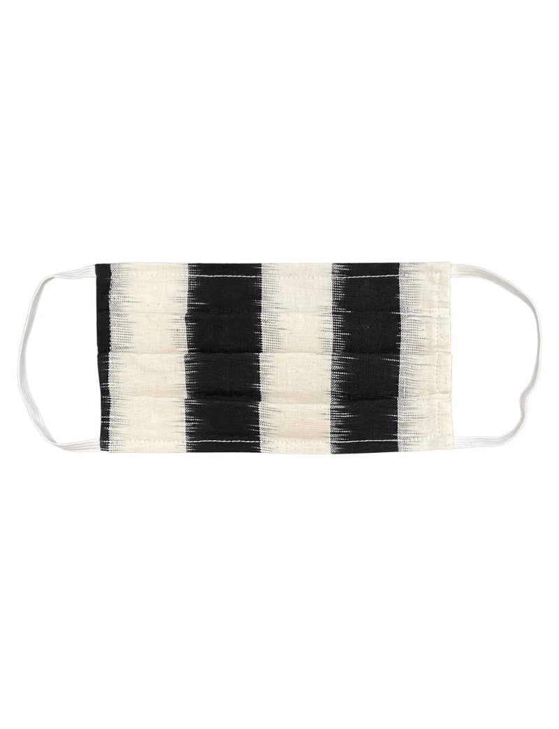 Striped Cotton Face Mask