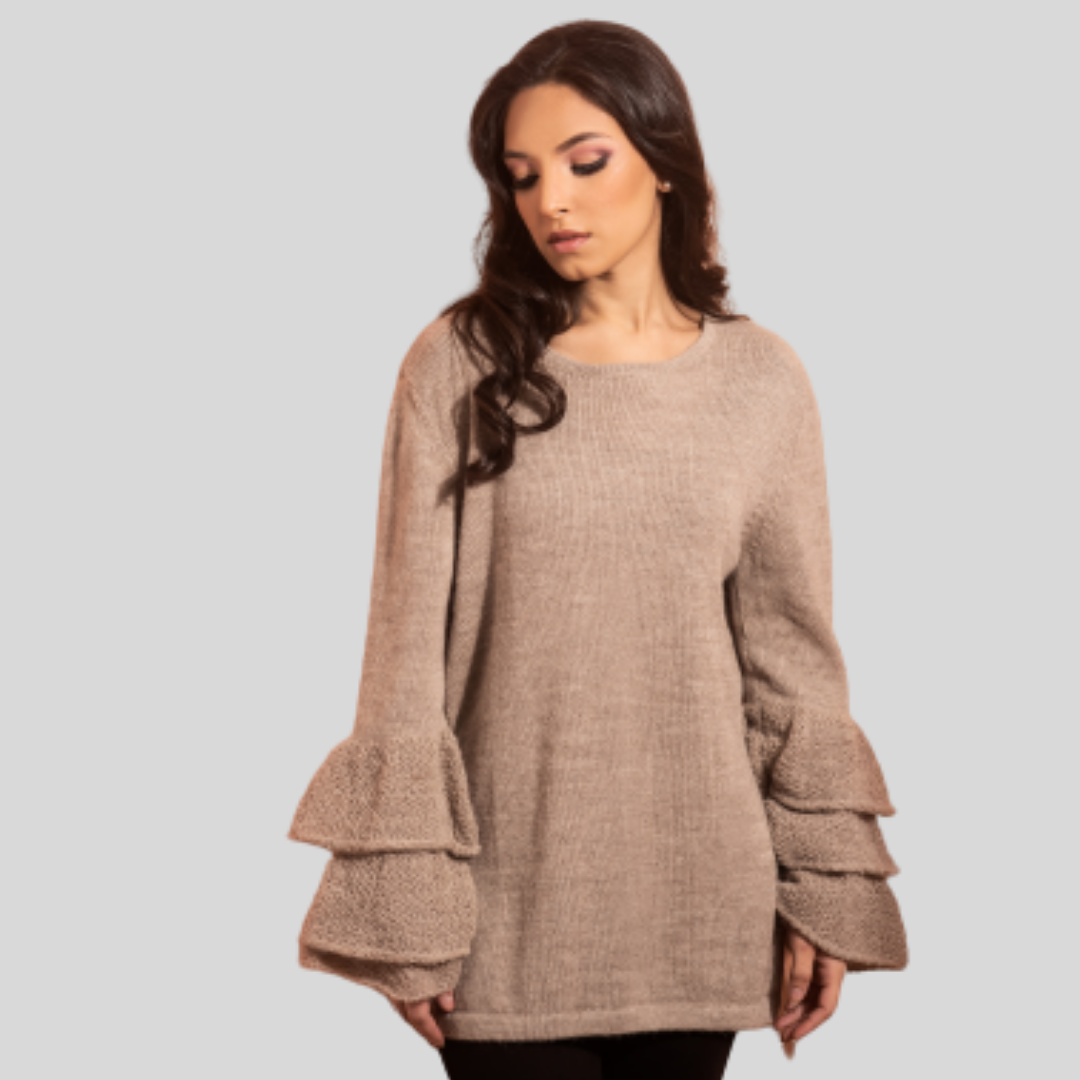 Luis Fringe Warm Sweater