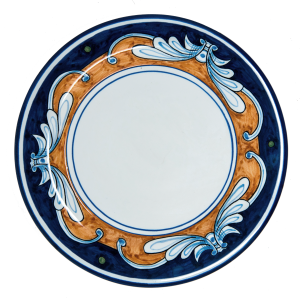Hand Painted Stoneware Tlalpujahua Bread Plate