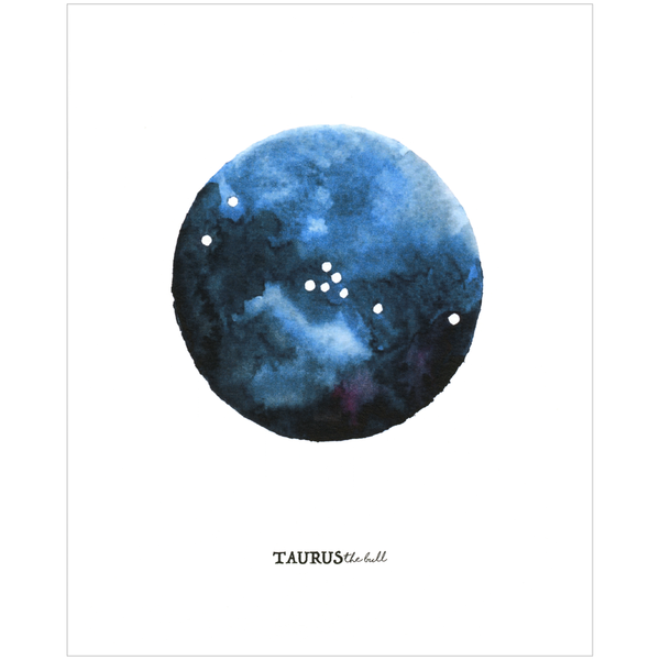 Taurus Celestial Print