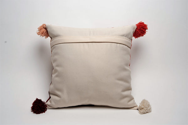 Tawa Alpaca Pillow - Coral