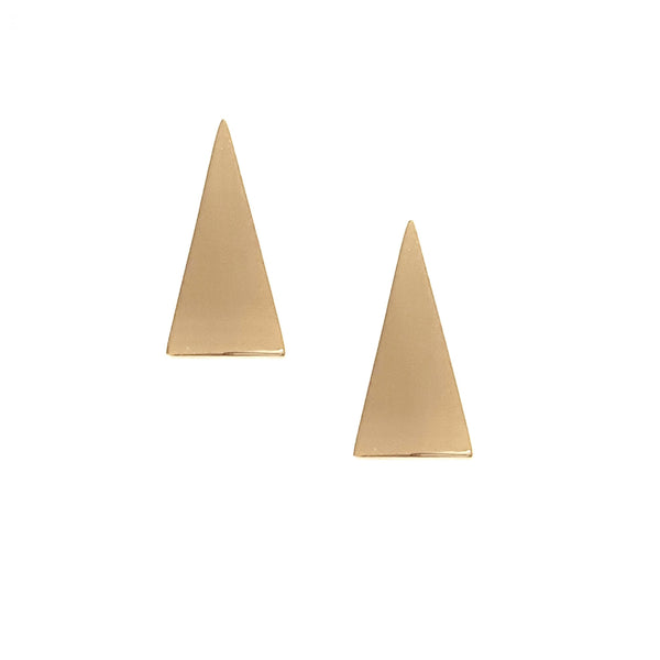 Handmade Designer Medium Triangle Earrings