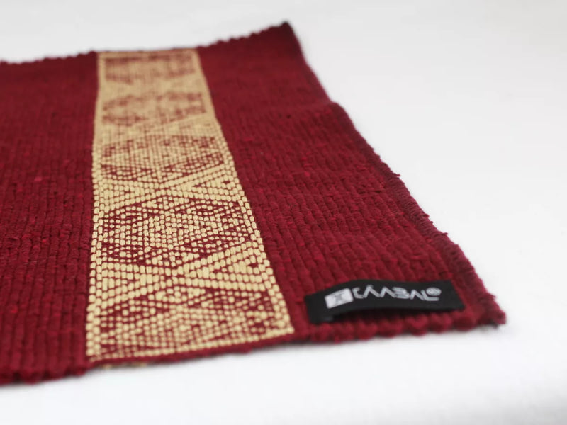 Handwoven and Brocade Patil Place Mat