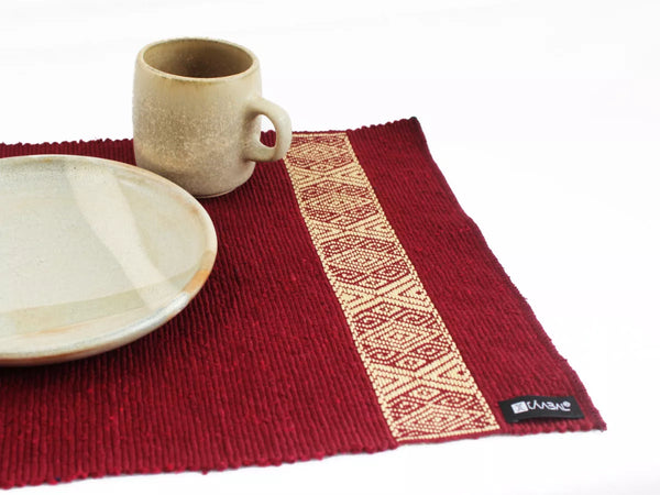 Handwoven and Brocade Patil Place Mat