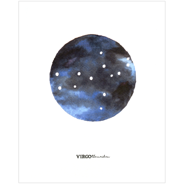 Virgo Celestial Print