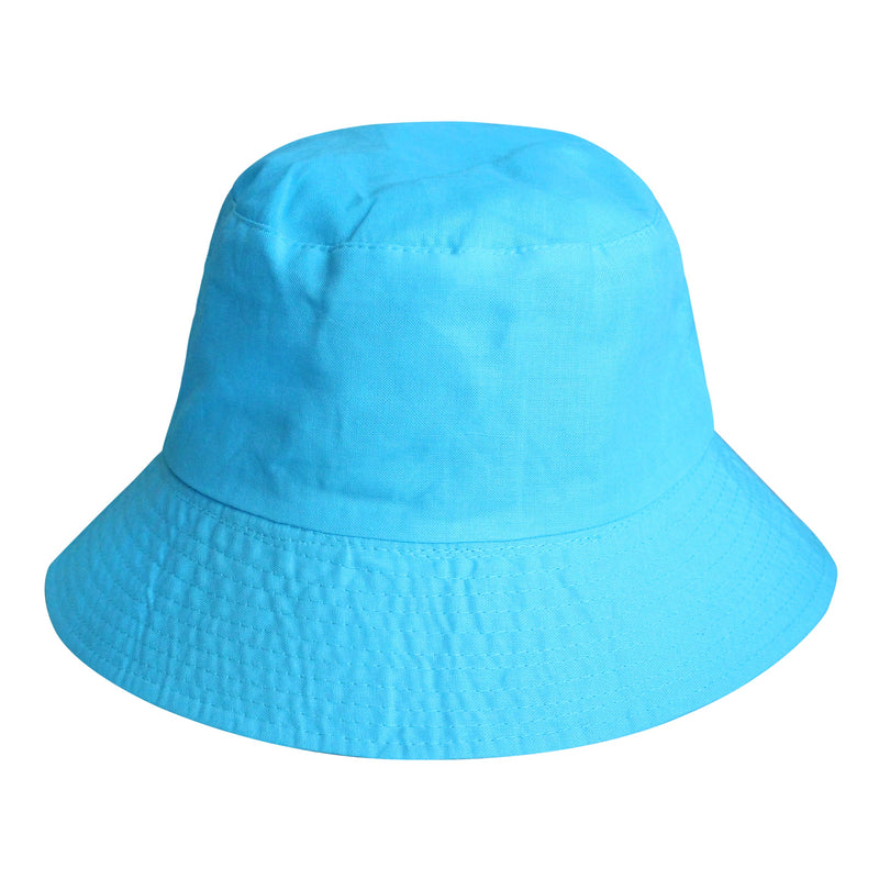 WATU Seaside Linen Bucket Hat, in Sea Blue