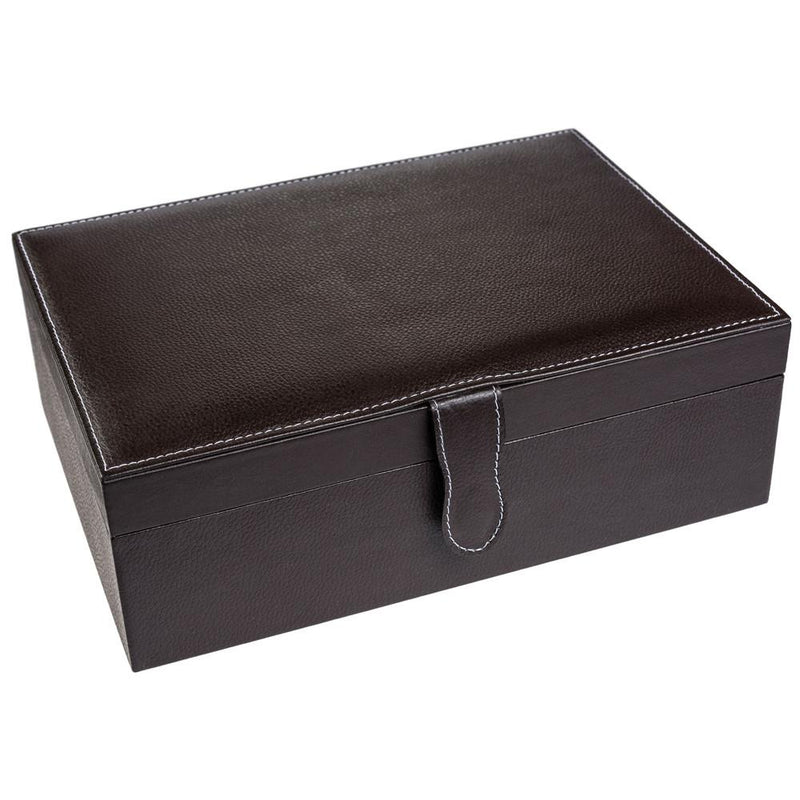 Leather Large Double Layer Organizer