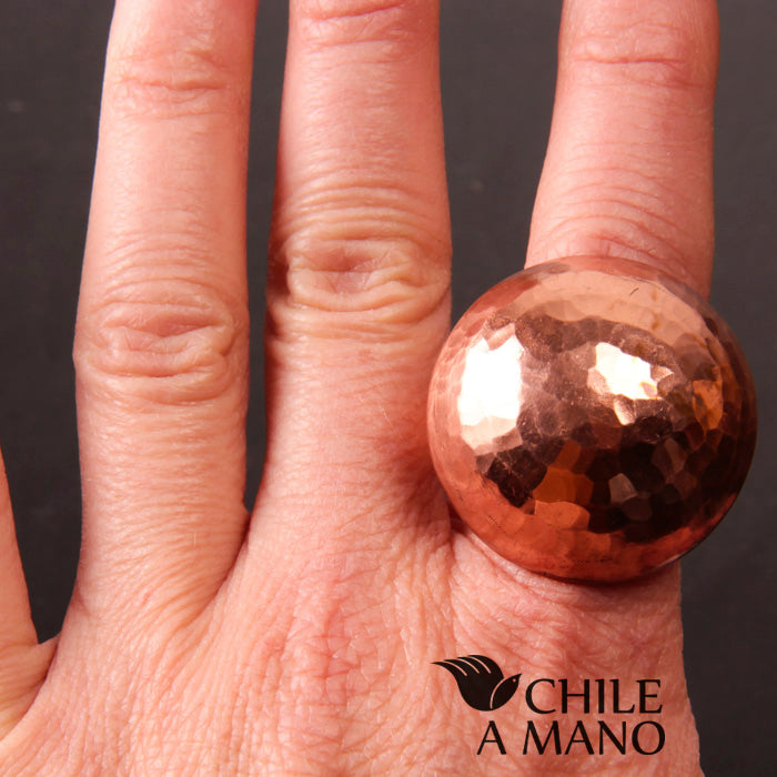 Copper Ring with Spheres - Several Designs