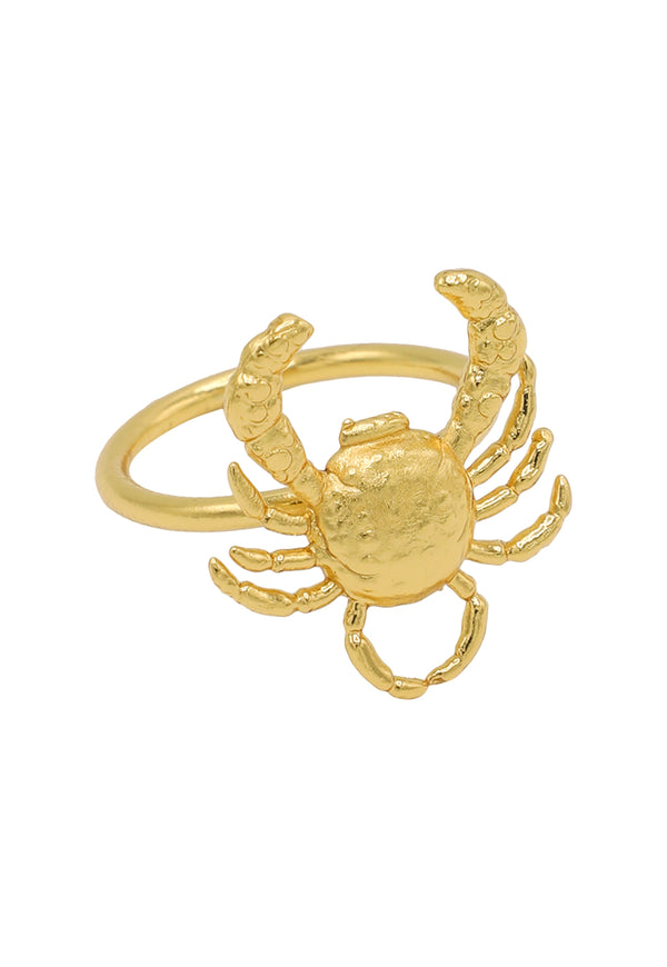 Mr Crab Baby Ring