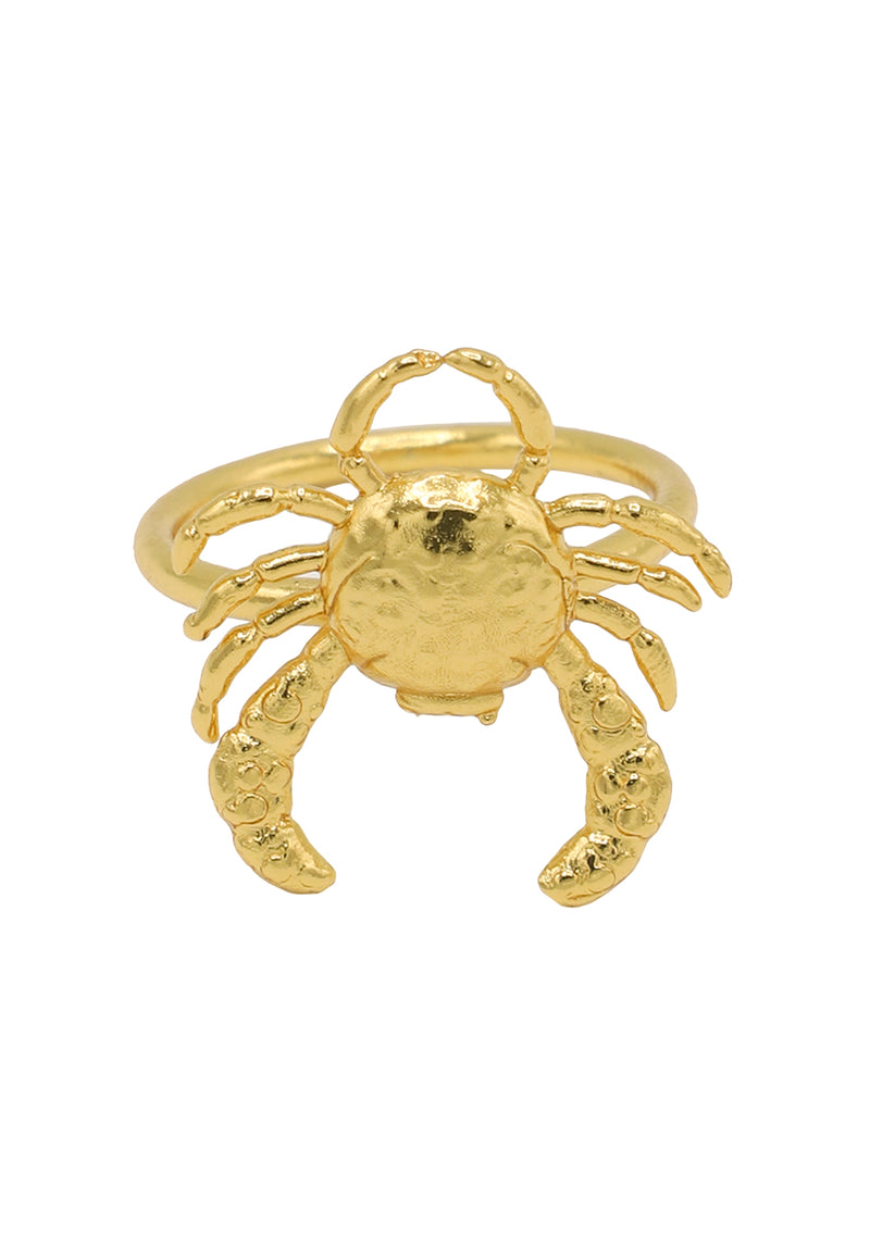 Mr Crab Baby Ring