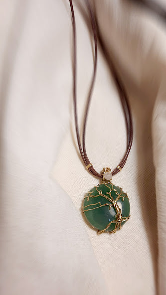 Jade Tree of Life Necklace