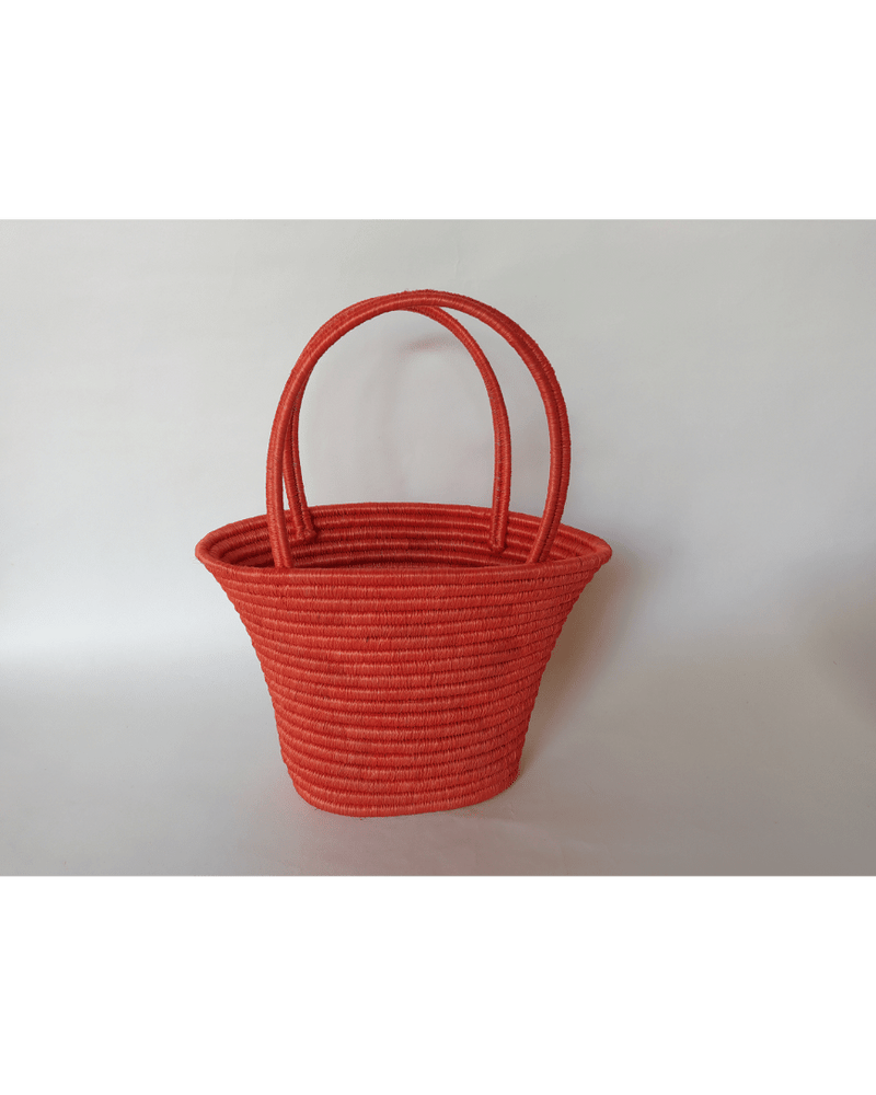 Hand-Woven Campana Bag - Red