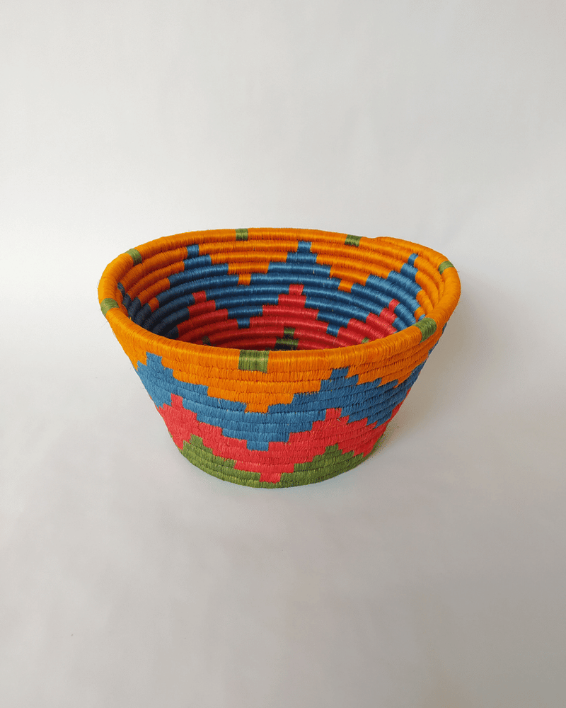 Traditional Hand-Woven Artisan Basket